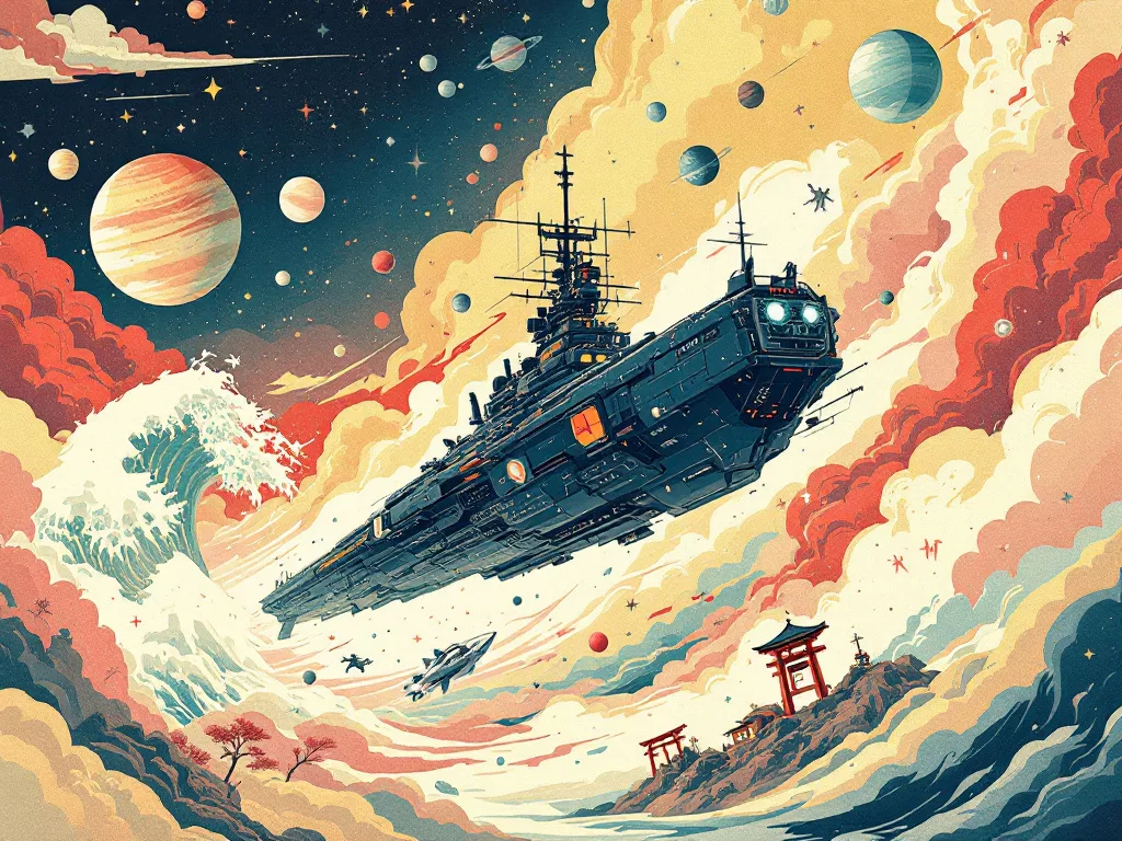 Be Forever Yamato : REBEL 3199 (эпизоды 19-22) - жюри всё ещё в замешательстве