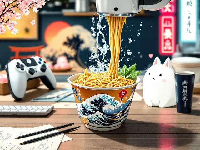 Холодный купайнудл: Nissin празднует 55-летие с чашками лапши, которые готовятся на холодной воде
