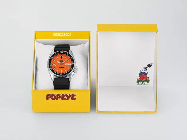 Seiko 5 Sports × Popeye: новое лимитированное издание, посвящённое культовому журналу мужской моды